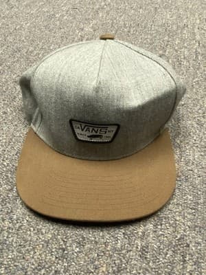 Vans Off The Wall Gray Snapback Adjustable Hat - Thumbnail 2