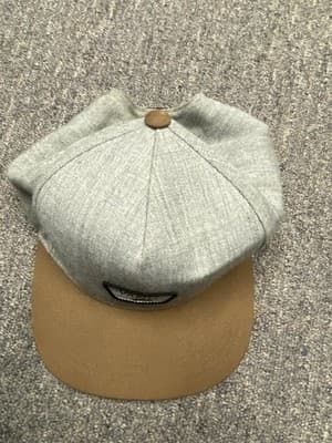 Vans Off The Wall Gray Snapback Adjustable Hat - Thumbnail 3