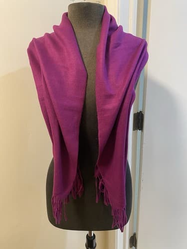 The Scarf Source Plum Scarf - Image 1
