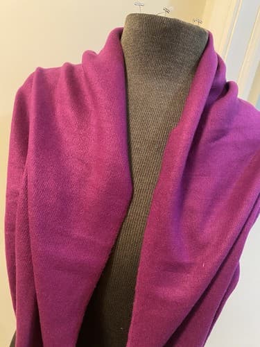 The Scarf Source Plum Scarf - Thumbnail 2