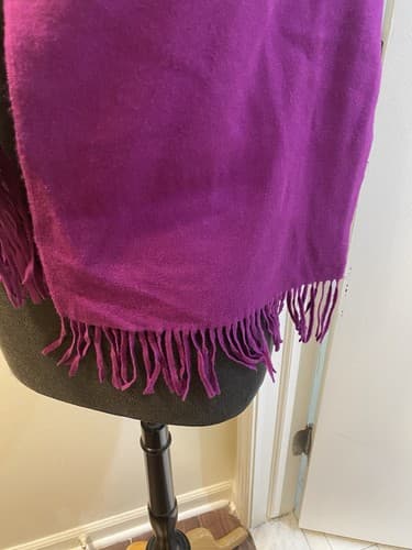 The Scarf Source Plum Scarf - Thumbnail 3