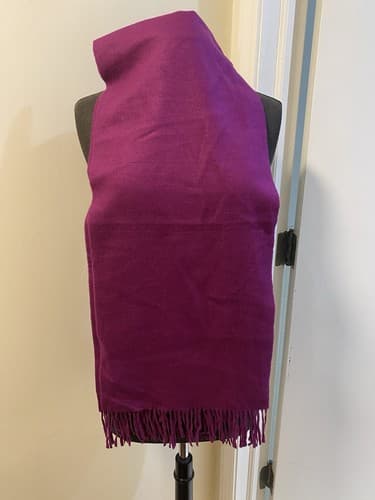 The Scarf Source Plum Scarf - Thumbnail 5