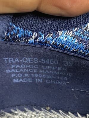 Traq By Alegria Womens Blue/Black Lace Up Knitted Qest Atheltic Shoes Size 39 - Thumbnail 11