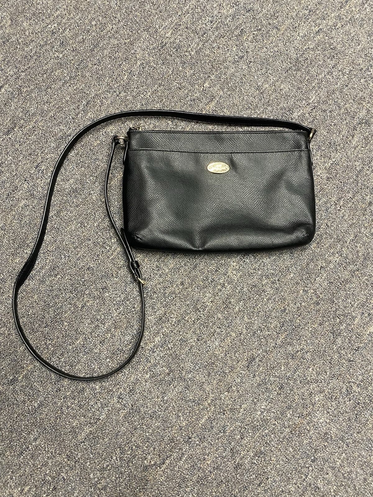 Coach Crossgrain Black Crossbody- W/O Xtra Pouch - Thumbnail 2