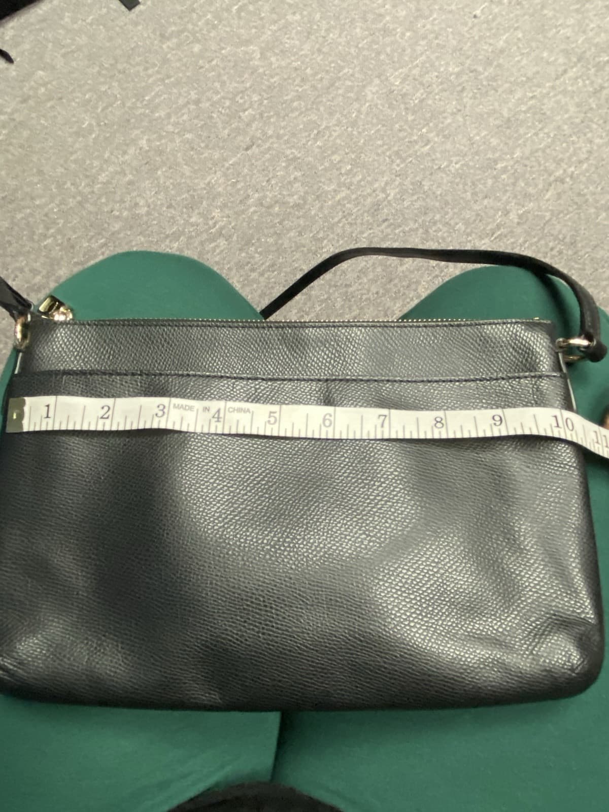 Coach Crossgrain Black Crossbody- W/O Xtra Pouch - Thumbnail 9