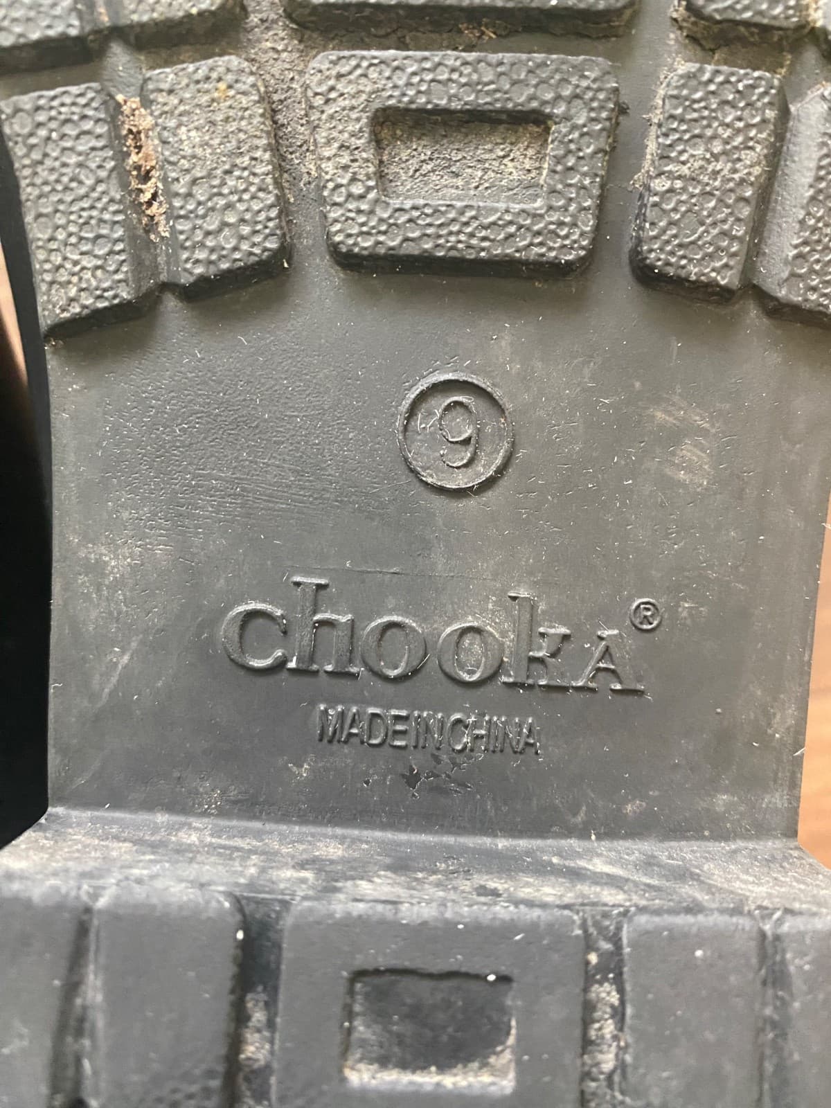 Chooka Rain Boots Women's Delridge Chelsea Black Faux Fur Line Rubber Size 9 - Thumbnail 7