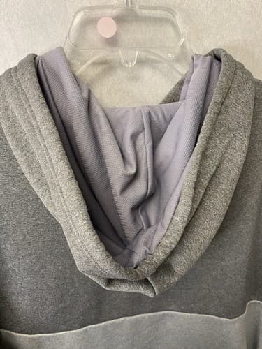 North Face Men's Pullover Hoodie Sweatshirt Medium Gray/ Black Size XL - Thumbnail 7