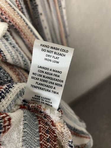 Altar'd State Hippie Boho Peplum Flare Bell Sleeve Top With Beads Size Small - Thumbnail 9