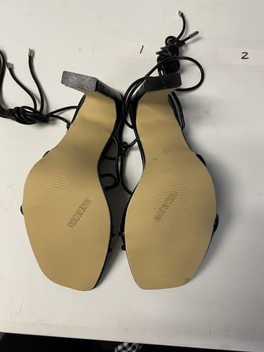 Bai Beiio Black (38, 39, 40, 41) Strappy Shoes - Thumbnail 7