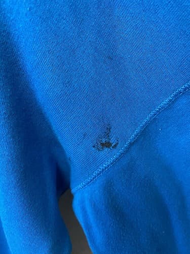 Revamped Chaps Blue/Black Hand painted Top Size Large - Thumbnail 8