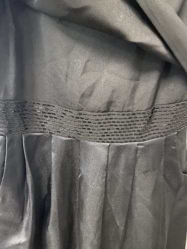 SLNY Fashions Black Sleeveless A Line Dress With Pockets Size Medium - Thumbnail 3