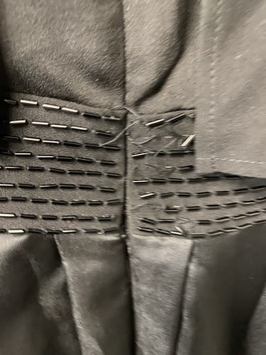 SLNY Fashions Black Sleeveless A Line Dress With Pockets Size Medium - Thumbnail 11