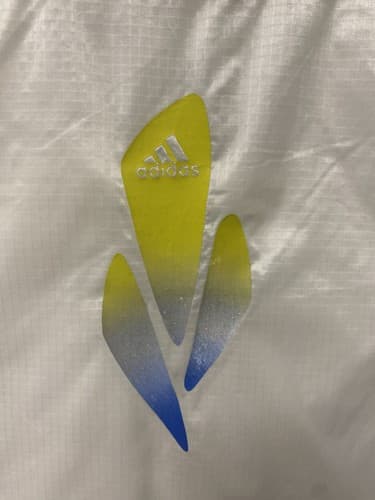 Adidas White Clima365 Windbreaker Jacket Size XL - Thumbnail 8