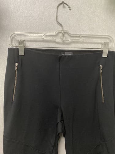 The Limited Stretch Womens Size Med Black Pants Leggings Faux Pockets - Thumbnail 2