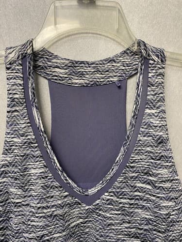 Mondetta Womens MPG Active Sporty Lightweight Travel Dress Purple/Grey Large - Thumbnail 3