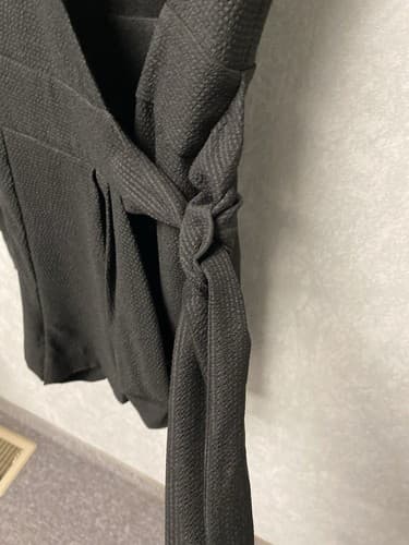 Rachel Roy Wrap Jumpsuit Playsuit Shorts Romper Black Size 0 - Thumbnail 6