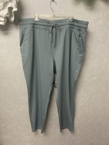 MTA Sport Olive Athletic Pants Size 3xL - Thumbnail 2