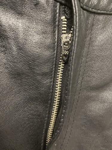 MetroStyle Women's Black Leather Pants Size 8T - Thumbnail 5