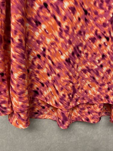 Worthington Women's Top Size XL Sleeveless Multicolor Layered BRIGHT NEON - Thumbnail 3