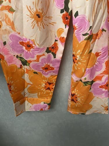 Love Harmony Blouse Floral Button Down Women Size Large NWT - Thumbnail 5