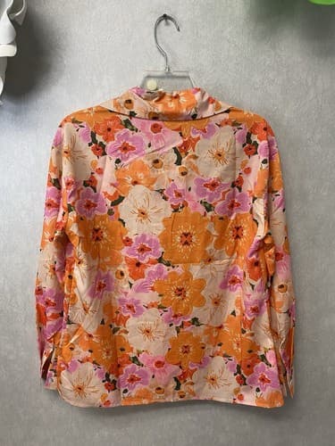 Love Harmony Blouse Floral Button Down Women Size Large NWT - Thumbnail 8