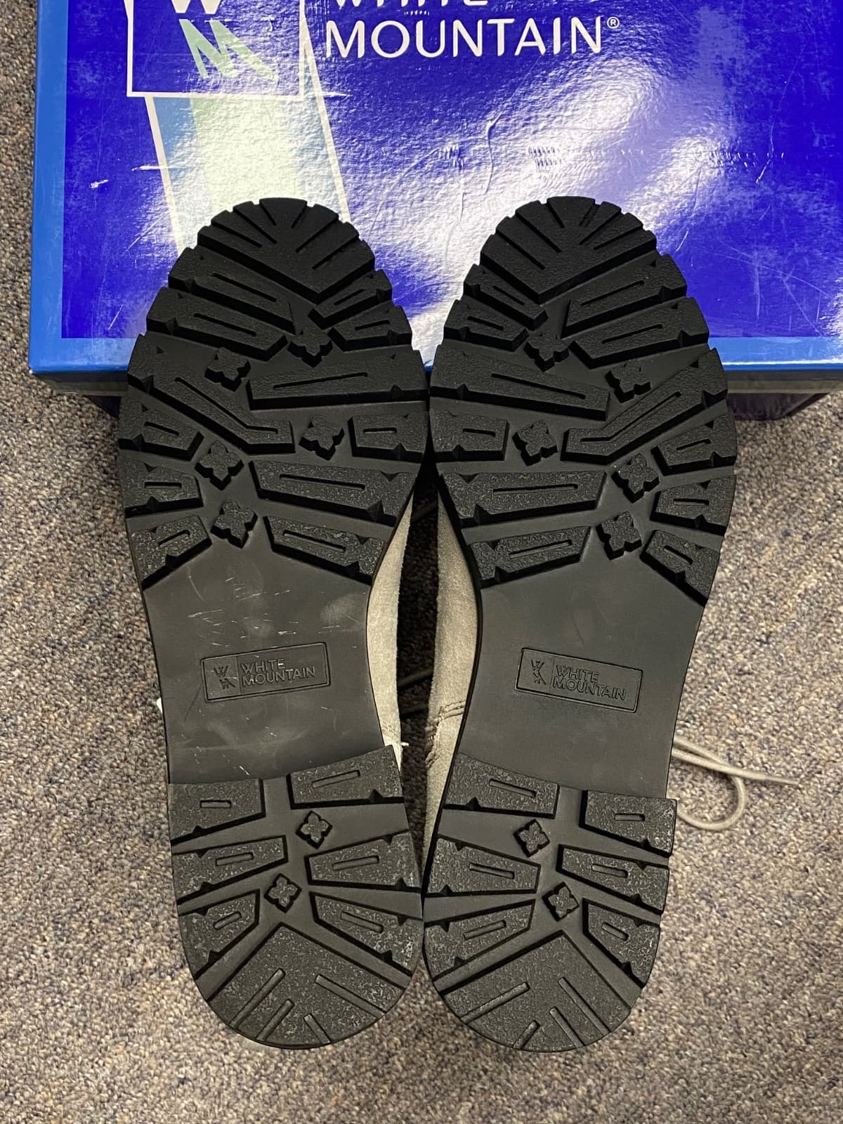 WHITE MOUNTAIN Shoes Women's Dashing Lace-up Boot Sz 9.5 Narrow Feet Side Zipper - Thumbnail 9