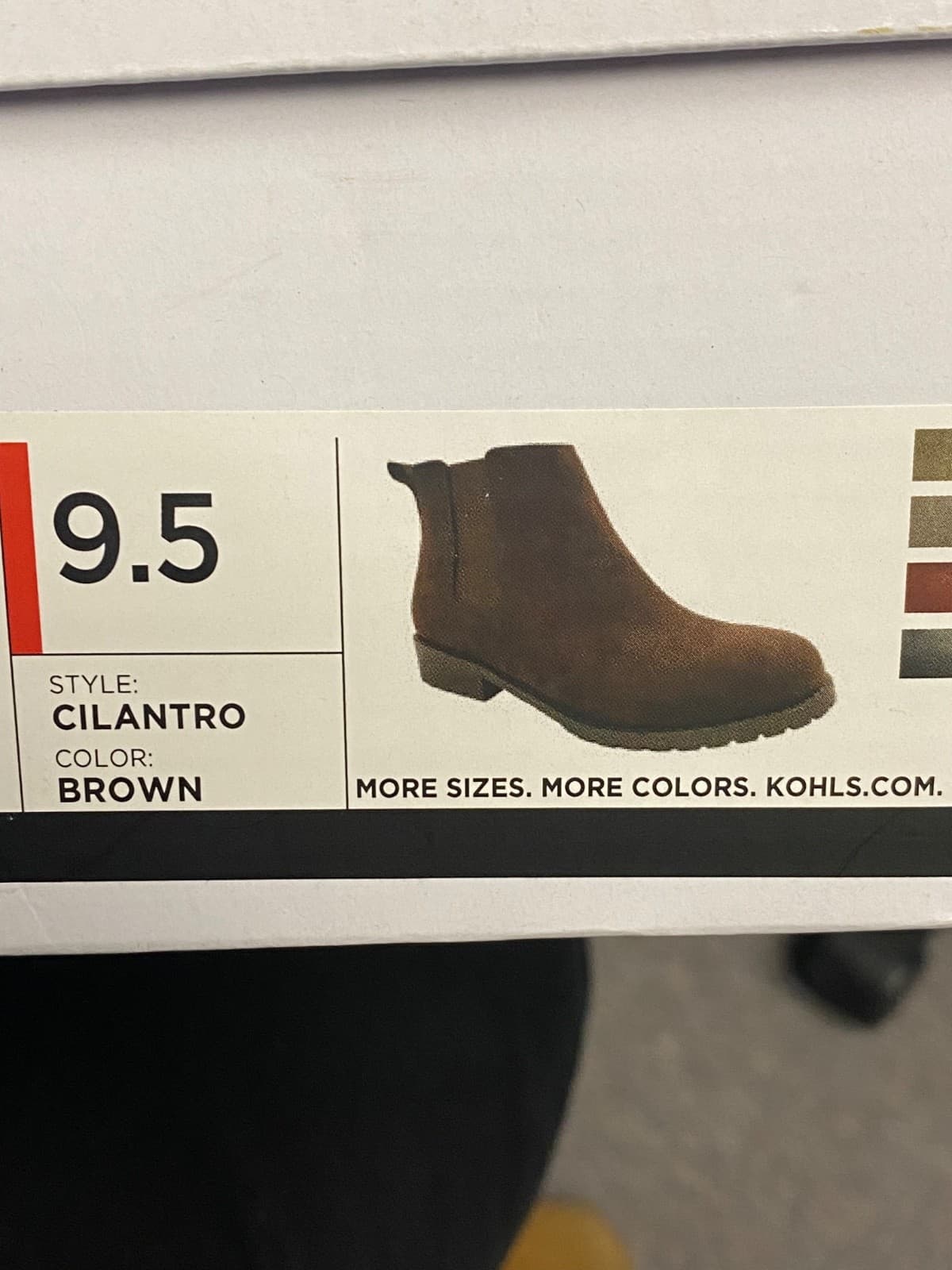 New Sonoma Goods For Life Cilantro Womens Ankle Boots Size 9.5 Brown - Thumbnail 13