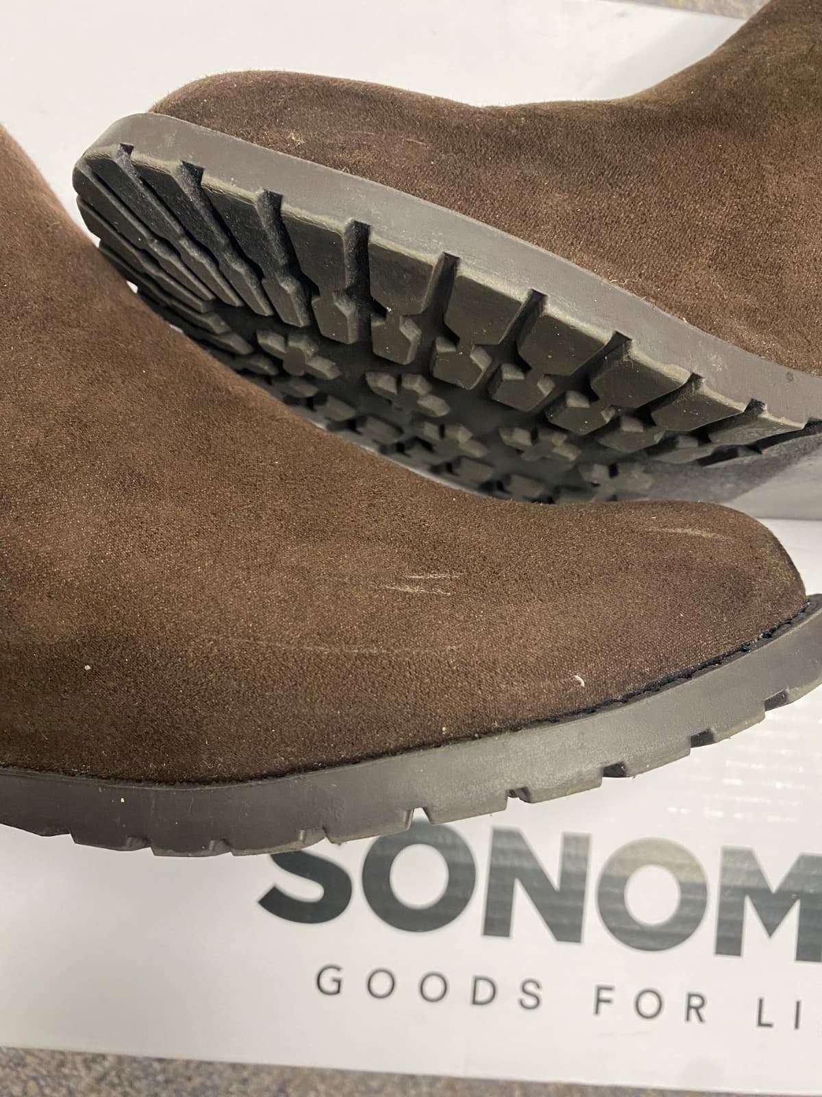 New Sonoma Goods For Life Cilantro Womens Ankle Boots Size 9.5 Brown - Thumbnail 3