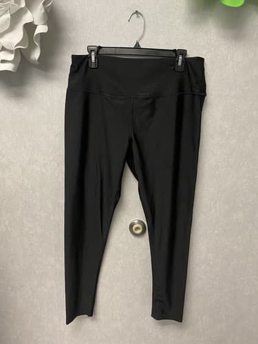 SO YOGA Black Stretch Knit Yoga Pants Sz XL - Image 1