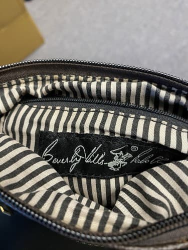 BEVERLY HILLS POLO CLUB Brown Cross Body Purse Handbag - Thumbnail 9