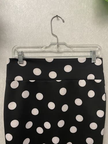 Inc Black/White Polka Dot Pencil Skirt Size Small - Thumbnail 2