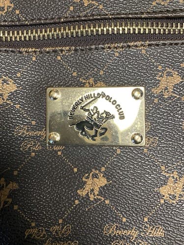 BEVERLY HILLS POLO CLUB Brown Cross Body Purse Handbag - Thumbnail 3
