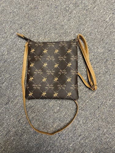BEVERLY HILLS POLO CLUB Brown Cross Body Purse Handbag - Thumbnail 5