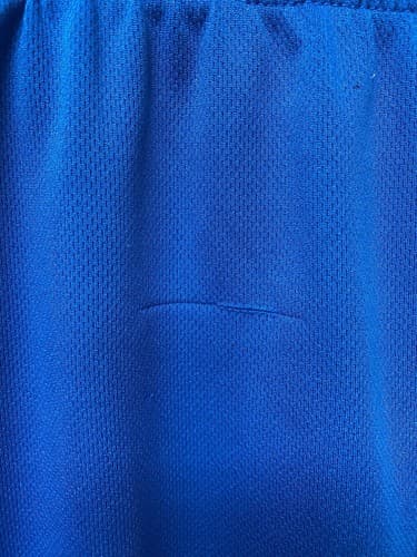 Tek Gear Blue Men's Mesh Shorts Moisture Wicking, Stretch, Breathable Size XL - Thumbnail 2