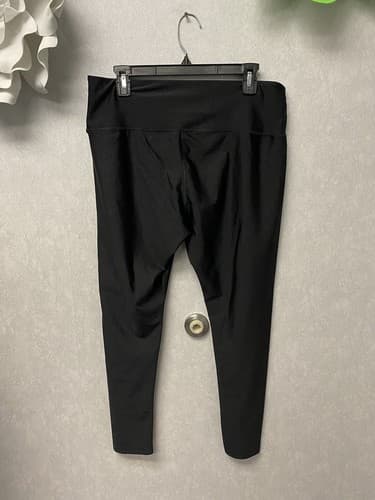 SO YOGA Black Stretch Knit Yoga Pants Sz XL - Thumbnail 4