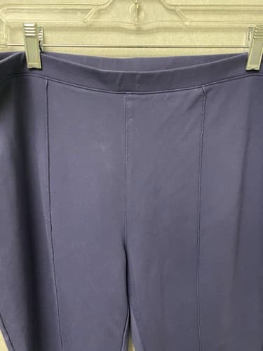 Simply Vera Blue Front Seam Stretch Pant Size XL - Thumbnail 2