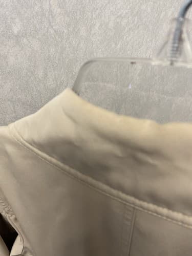 Liz Claiborne Outerwear Beige Trench Coat Jacket Lined Womens Size Large - Thumbnail 11