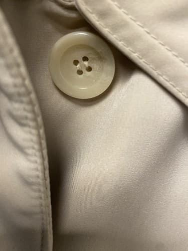 Liz Claiborne Outerwear Beige Trench Coat Jacket Lined Womens Size Large - Thumbnail 4