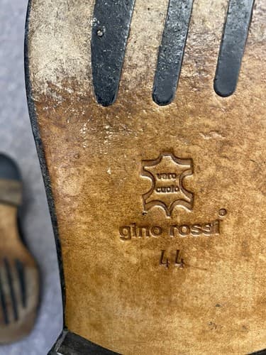 Gino Rossi Black Men Size 44 EUR 11M US Loafer Leather Dress Shoes - Thumbnail 7