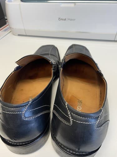 Gino Rossi Black Men Size 44 EUR 11M US Loafer Leather Dress Shoes - Thumbnail 10