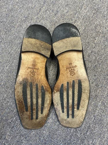 Gino Rossi Black Men Size 44 EUR 11M US Loafer Leather Dress Shoes - Thumbnail 6