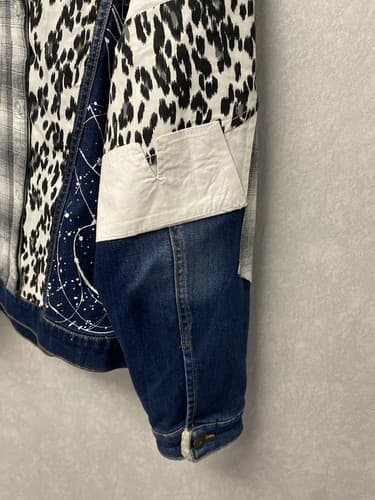Revamped Fall Creek Denim Jacket Size 3XL- Hand painted - Thumbnail 16