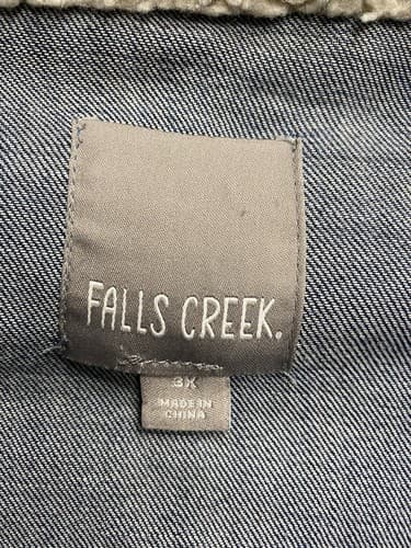 Revamped Fall Creek Denim Jacket Size 3XL- Hand painted - Thumbnail 4