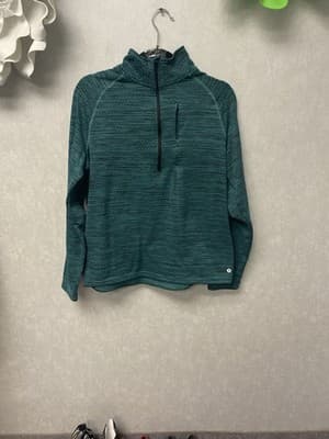 Xersion Green/ Black Athletic Jacket Size Med - Image 1