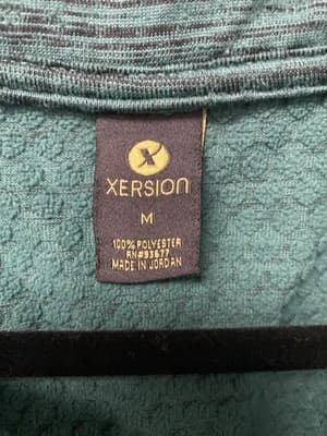 Xersion Green/ Black Athletic Jacket Size Med - Thumbnail 3