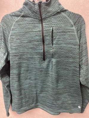 Xersion Green/ Black Athletic Jacket Size Med - Thumbnail 2