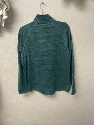 Xersion Green/ Black Athletic Jacket Size Med - Thumbnail 4