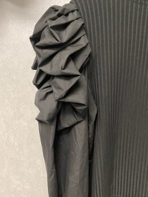 La'Ros Black Puff Sleeve Blouse Size Med - Thumbnail 9