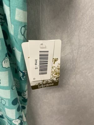 LuLaRoe Irma Green/White Disney Mickey Highlow Top Size Small - Thumbnail 5