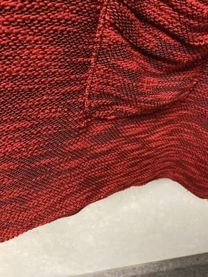 Sag Harbor Red/Black Sweater Size 2X - Thumbnail 5